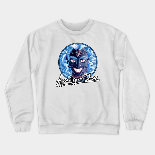 Apocalypse Drow (Alt Print) Crewneck Sweatshirt by Miskatonic Designs